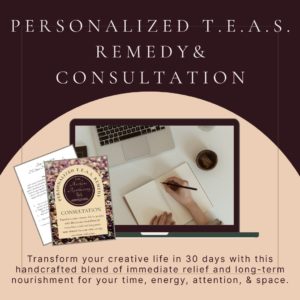 Personalized T.E.A.S. Remedy Consultation